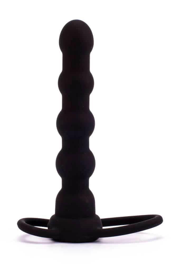 Double Prober - Strap-on cu vibrații, 16 cm - detaliu 3