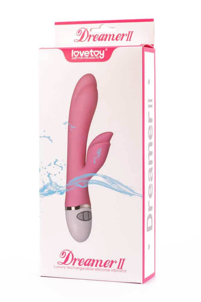 Dreamer II - Vibrator roz, 20.5 cm - detaliu 6