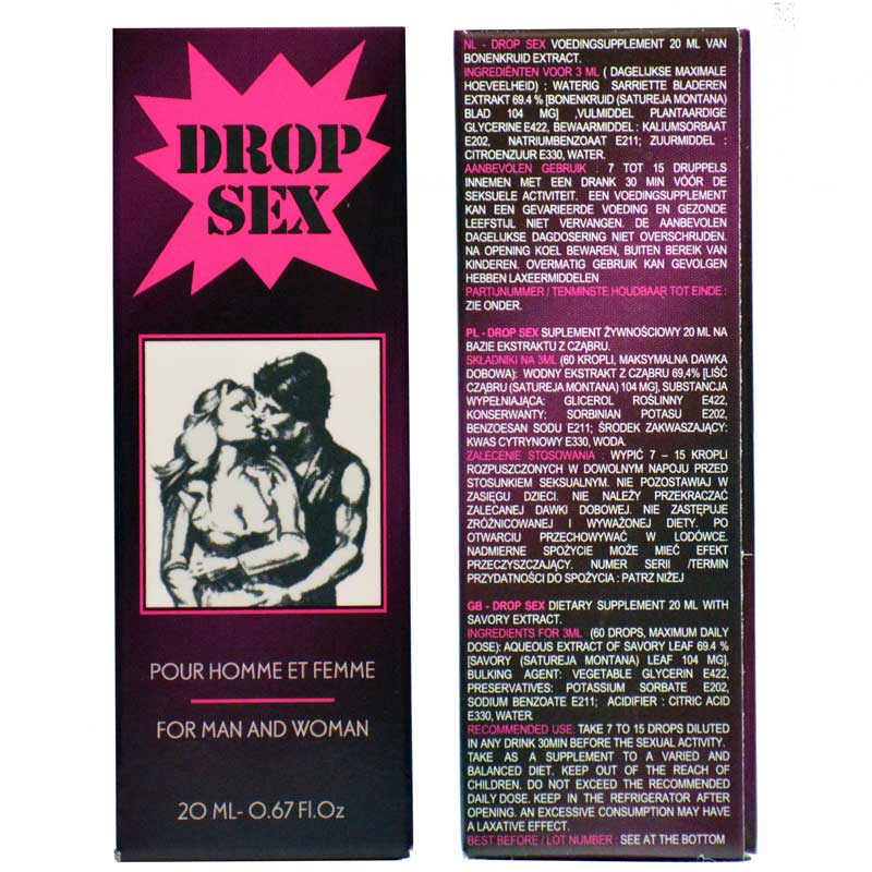 Drop Sex - Afrodiziac Picături Unisex 20 ml