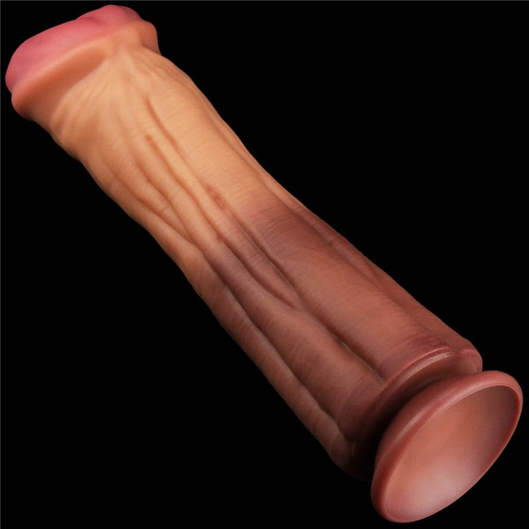 Moby's Dick - Dildo realist cu două straturi, 30 cm