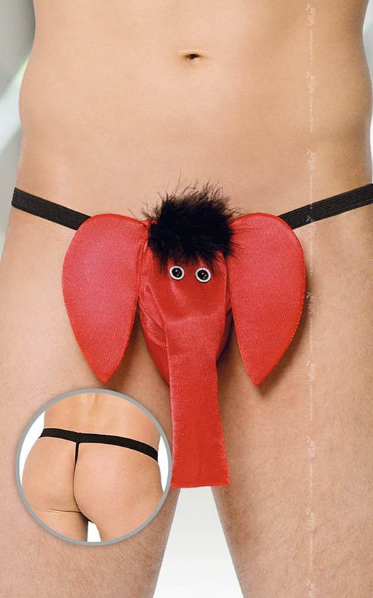 Dumbo - Bikini elefant pentru bărbați, roșu, S-L