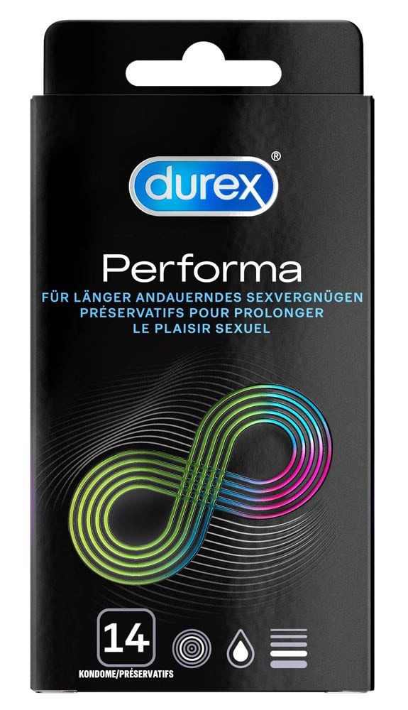 DUREX Performa - Pachet 14 Prezervative cu Efect Intarziere Ejaculare