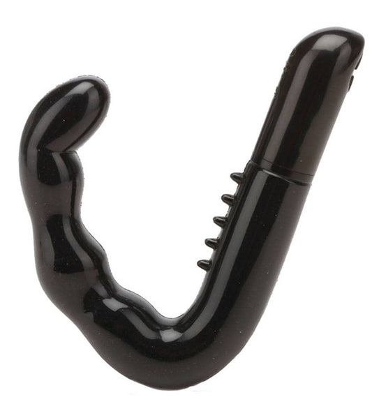 Ebony - Stimulator Prostata cu Vibratii, 19 cm - detaliu 1