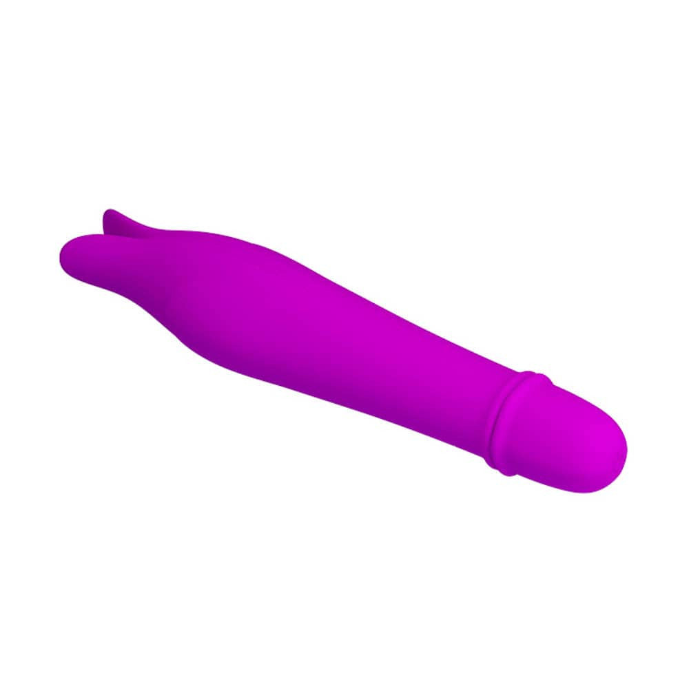 Edward - Vibrator stimulator clitoris, mov, 14.5 cm - detaliu 1