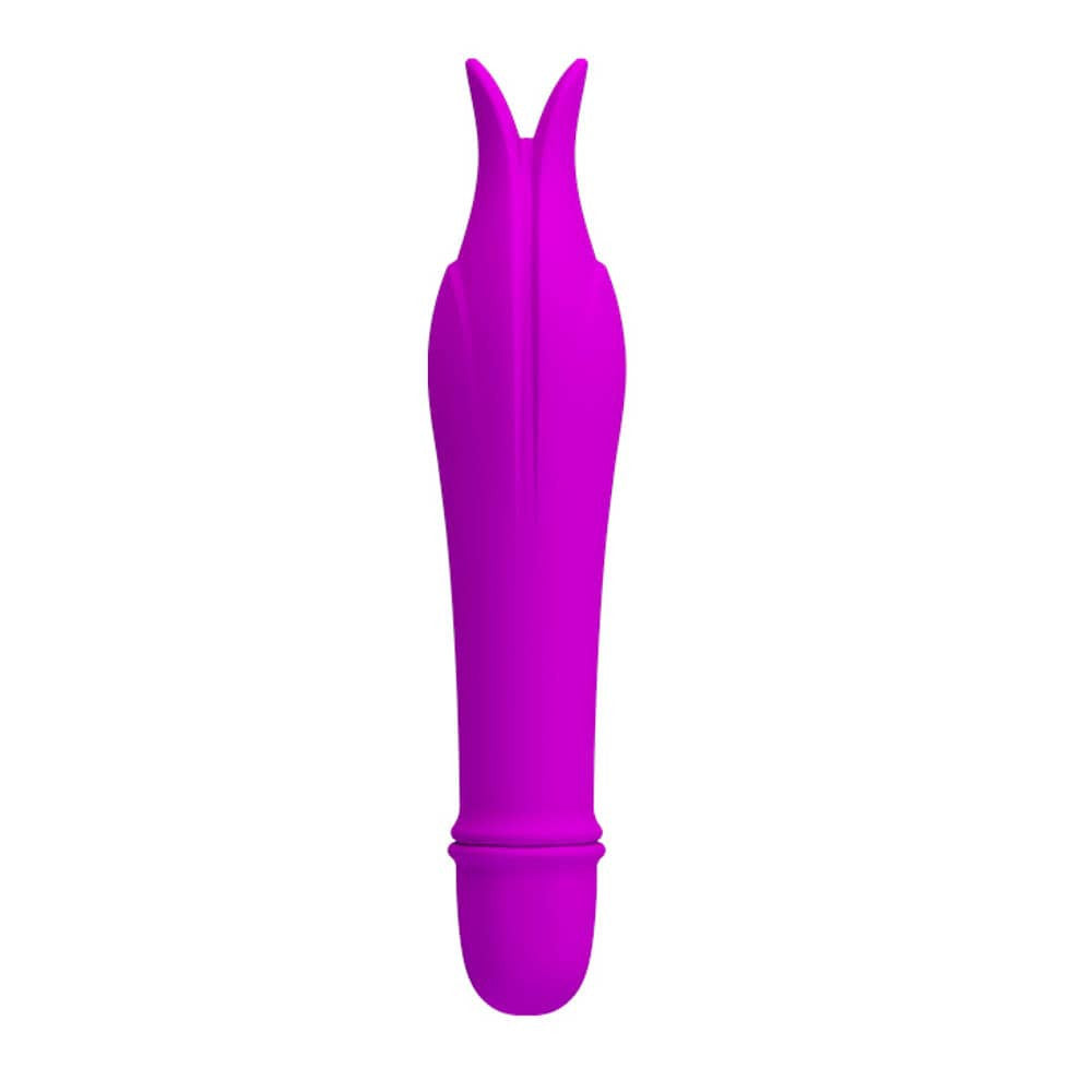Edward - Vibrator stimulator clitoris, mov, 14.5 cm - detaliu 3