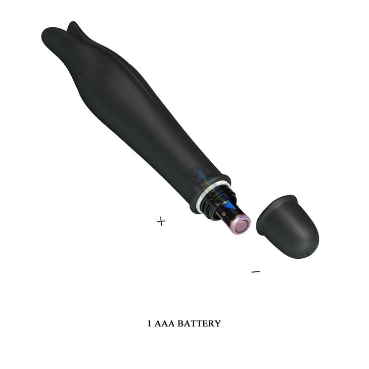 Edward - Vibrator stimulator clitoris, negru, 14.5 cm - detaliu 2