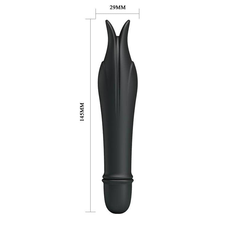 Edward - Vibrator stimulator clitoris, negru, 14.5 cm - detaliu 3