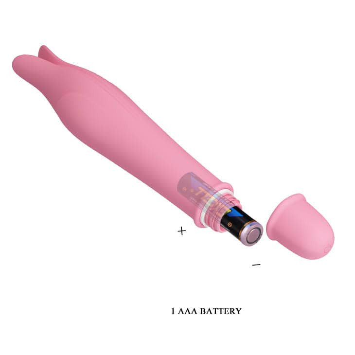 Edward - Vibrator stimulator clitoris, roz deschis, 14.5 cm