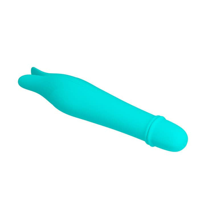 Edward - Vibrator stimulator clitoris, verde, 14.5 cm - detaliu 1