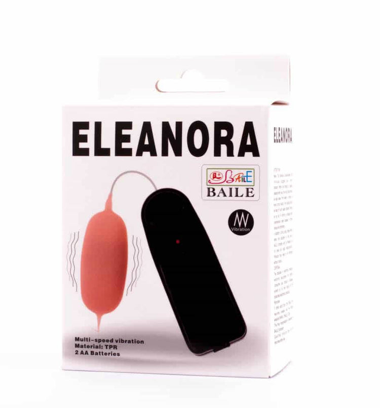 Eleanora - Ou vibrator cu telecomandă, 9 cm