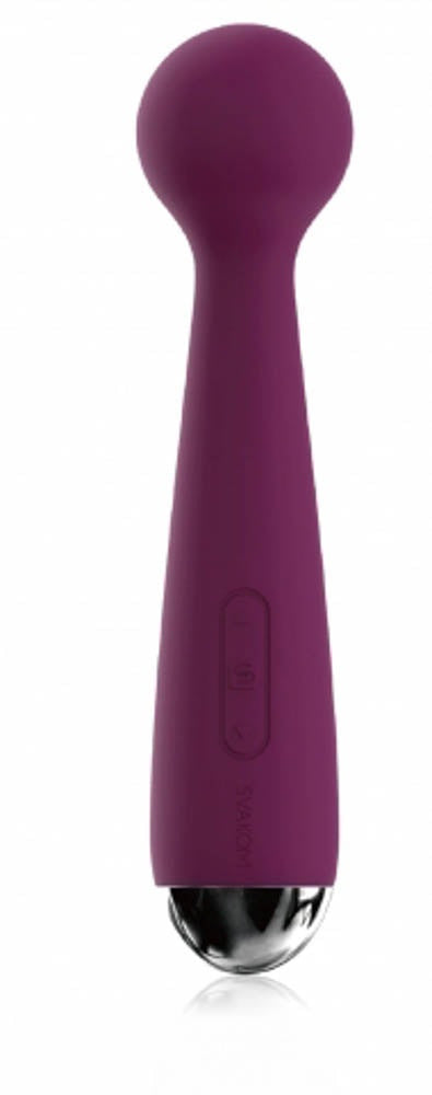 Emma Mini Violet - Vibrator pentru Masaj din Silicon, 16.5 cm - detaliu 2