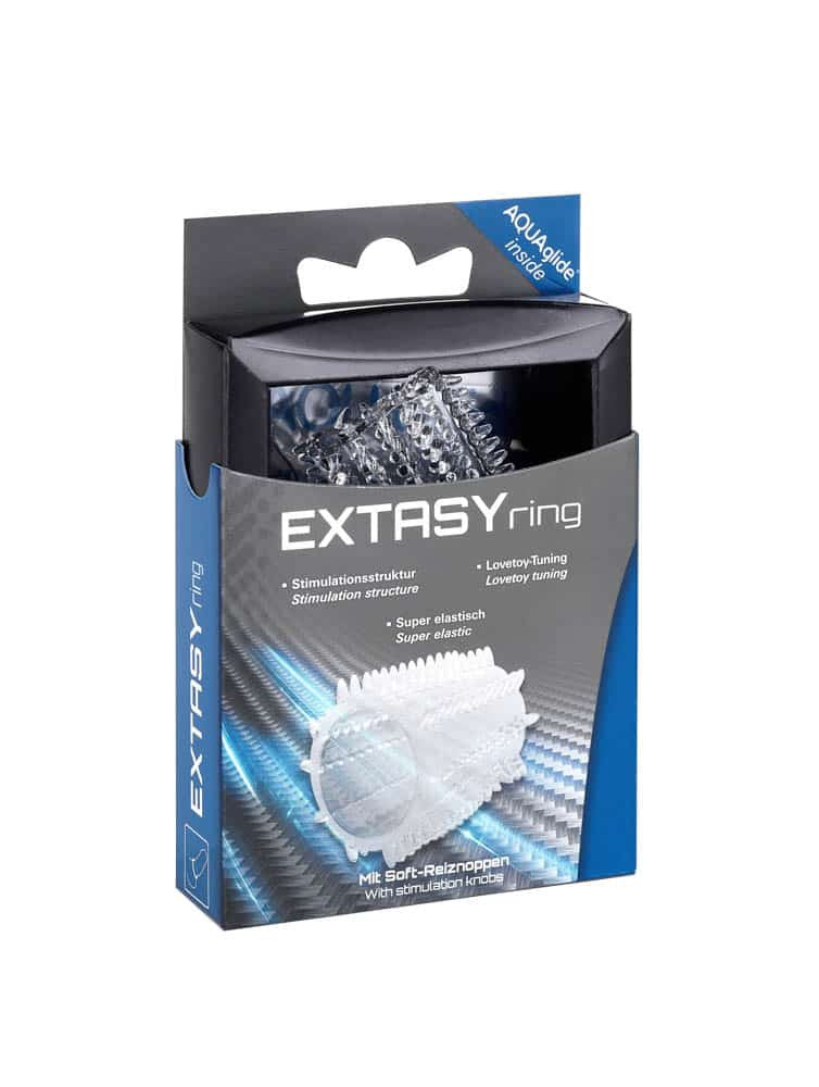 EXTASYring - Manson pentru Penis cu Striatii, 4 cm - detaliu 2