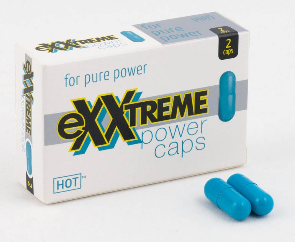 eXXtreme Power Caps - Pastile pentru Potenta, 2 caps.