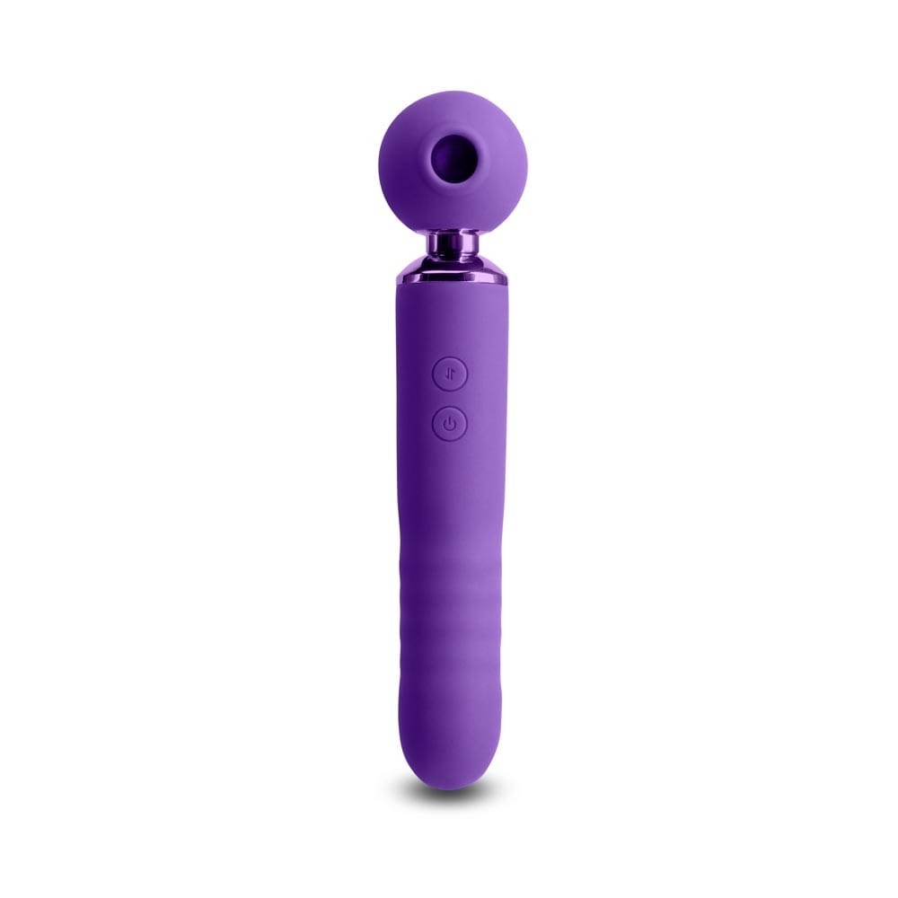 Fae - Vibrator wand, mov, 19.5 cm - detaliu 2
