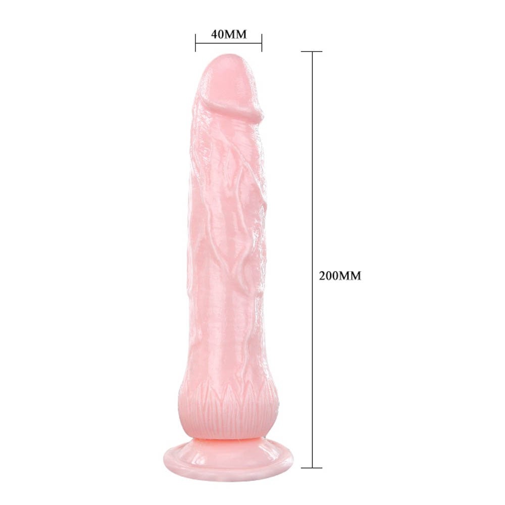 Fantana Erotica - Vibrator Realist cu Functie Ejaculare, 20 x 4 cm - detaliu 3