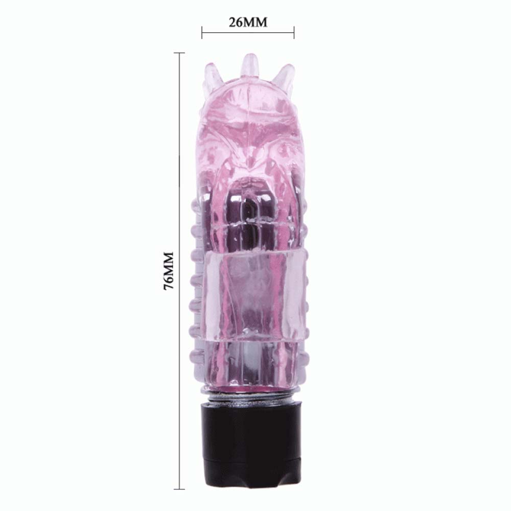 Finger Vibrator - Manșon pentru deget cu vibrații, 7.6 cm