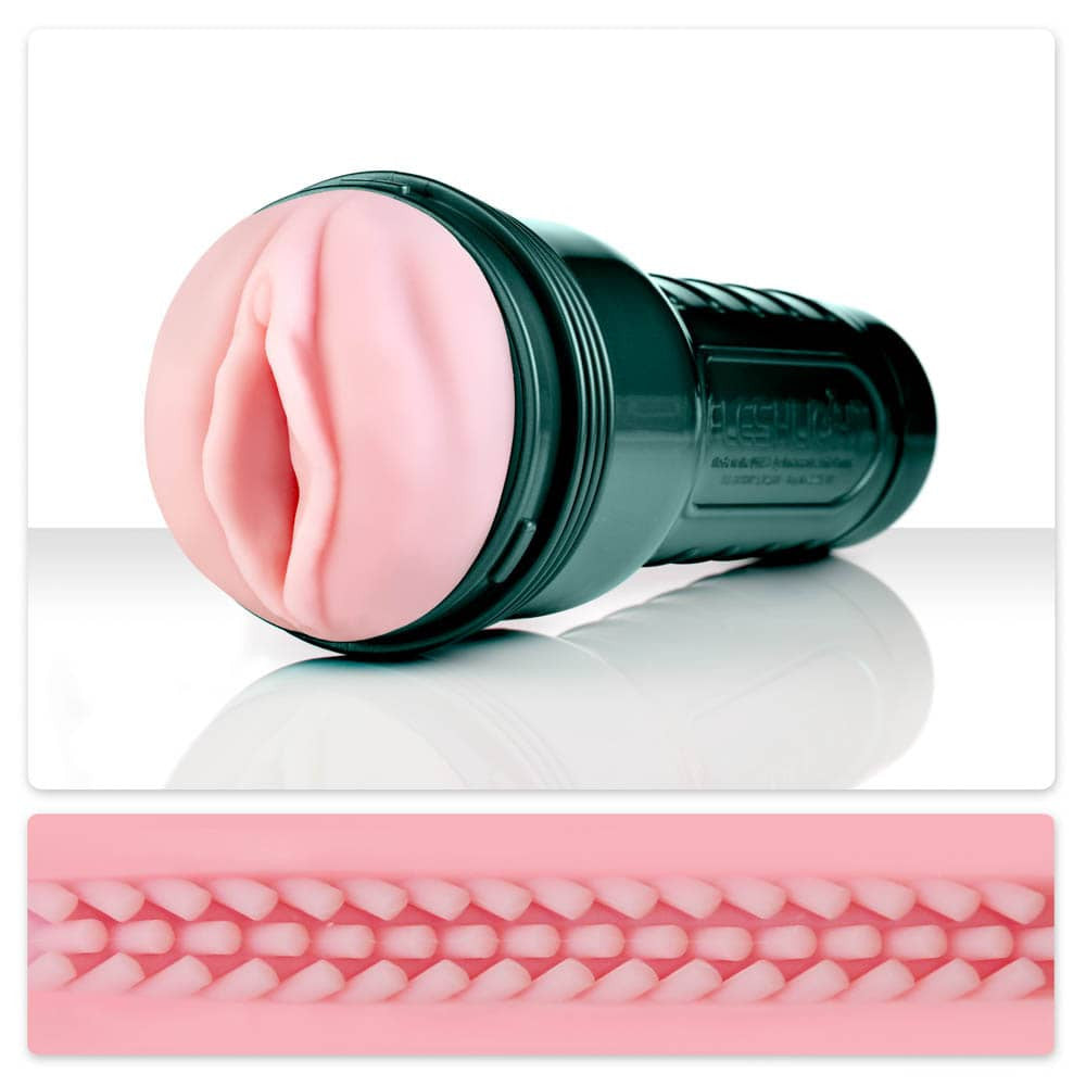 FL Vibro Pink Lady Touch - Masturbator Fleshlight tip Vagin cu Vibratii, 23 cm - detaliu 2