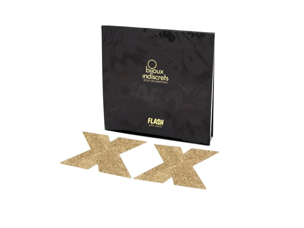 Flash Cross-Gold - Plasturi pentru Mameloane