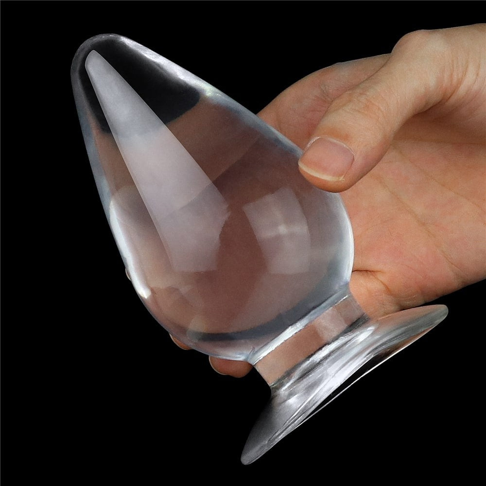 Flawless Clear - Dop Anal Transparent, 11.5 cm - detaliu 1