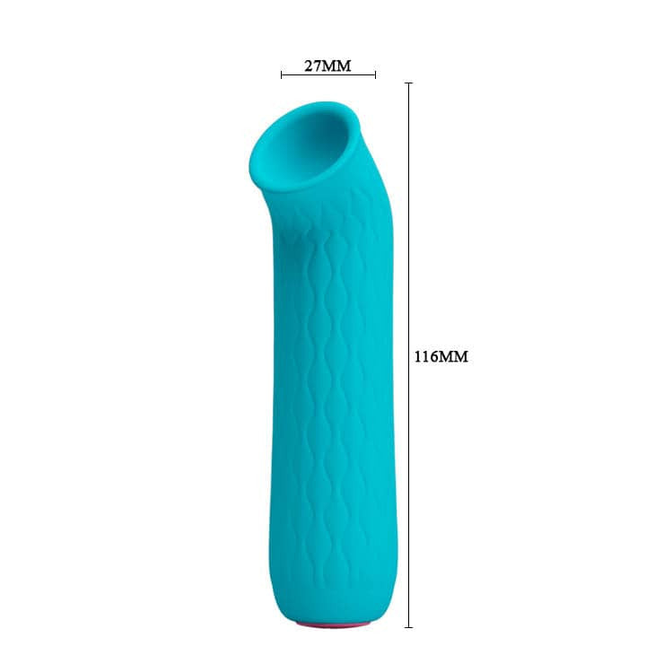 Ford - Vibrator clitoris, turcoaz, 11.6 cm - detaliu 3