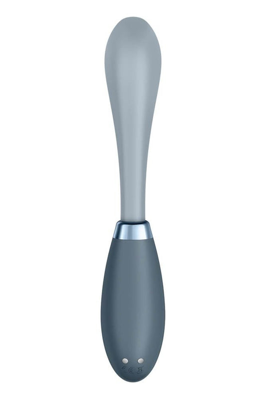 G-Spot Flex 3 grey - Vibrator Punct G Rezistent la Apa, 19x3 cm - detaliu 1