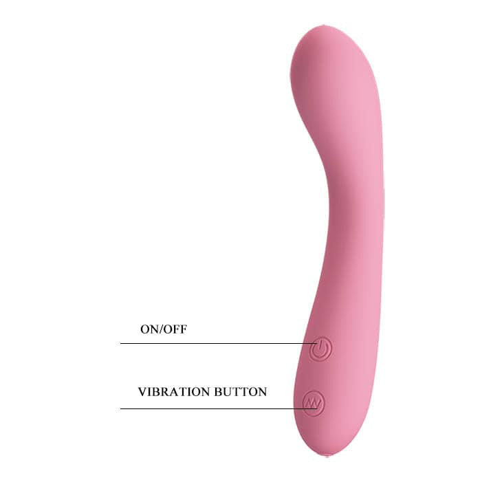 Gloria - Vibrator punct G, roz, 16 cm