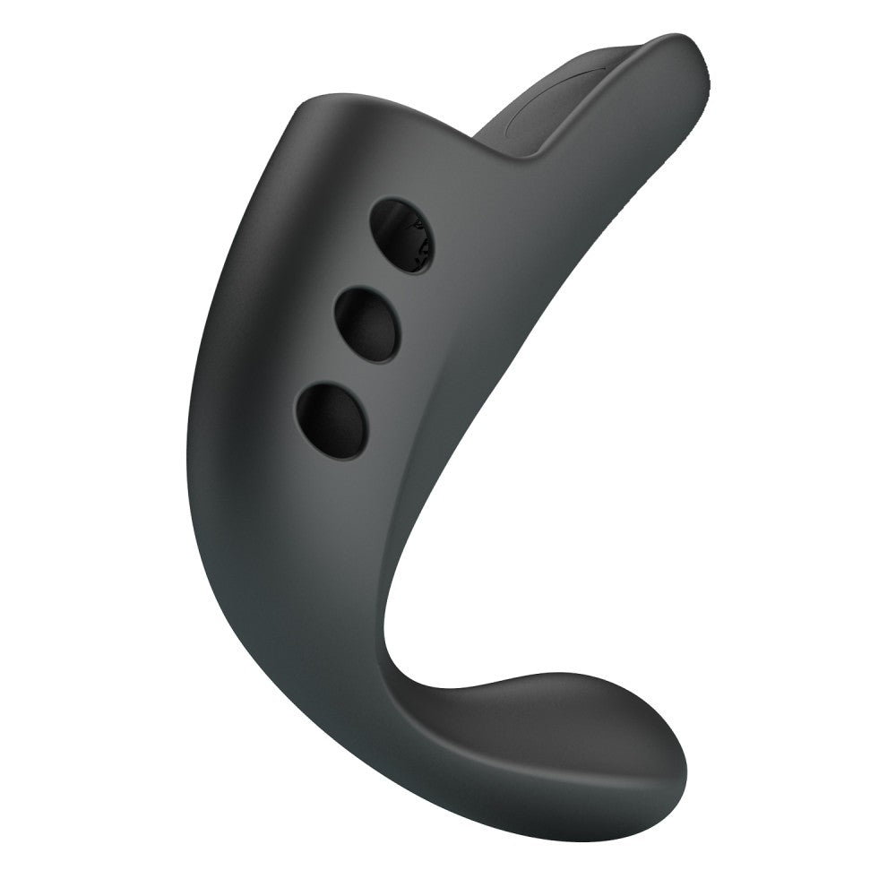 Gorgon - Vibrator pentru degete, negru, 9.3 cm - detaliu 7