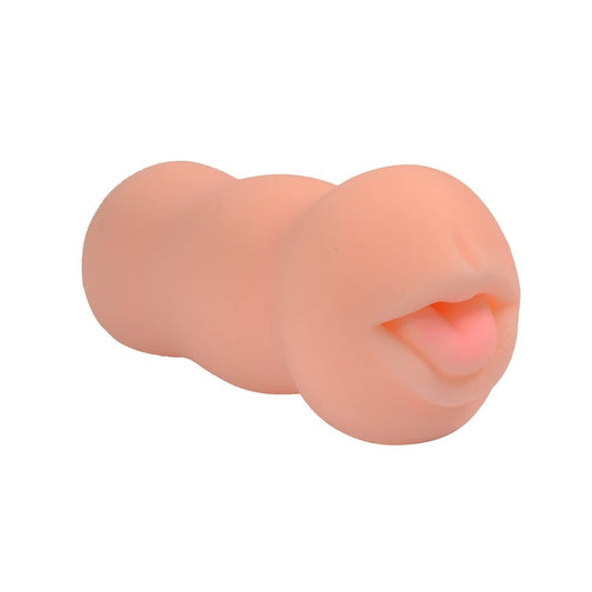 Hejia - Masturbator Realistic Forma Gura, 16 cm - detaliu 5