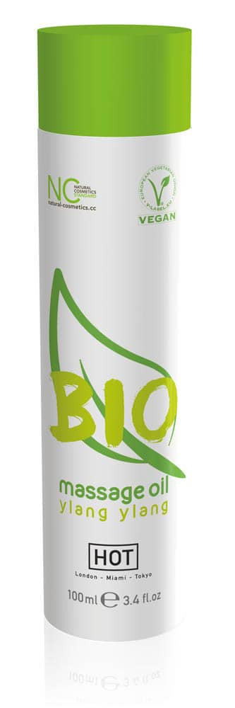 Hot Bio - Ulei de Masaj cu Ylang Ylang, 100 ml