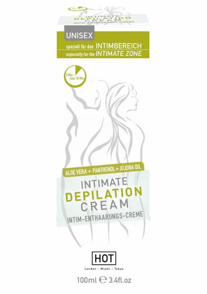 HOT Intimate - Crema  pentru Depilare Intimata, 100 ml