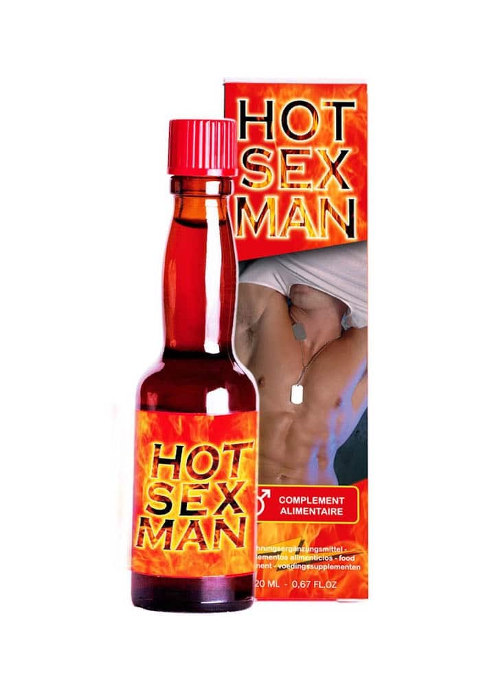 Hot Sex for Man - Afrodiziac Picaturi pentru Barbati, 20 ml - detaliu 2