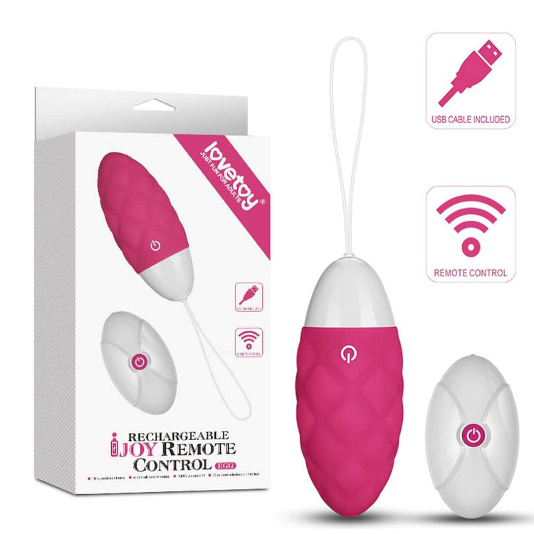 IJOY Wireless Remote Egg - Ou Vibrator cu Telecomanda, 8,8 cm - detaliu 1