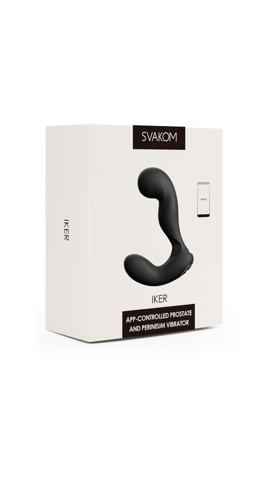 Iker - Stimulator Prostata cu Vibratii si Contral prin Aplicatie, 13,5 cm - detaliu 3