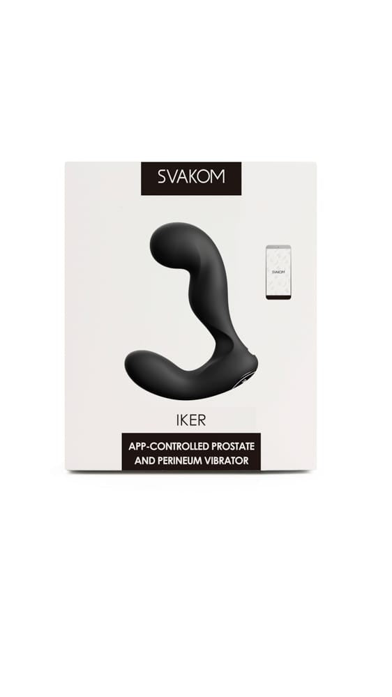 Iker - Stimulator Prostata cu Vibratii si Contral prin Aplicatie, 13,5 cm - detaliu 6