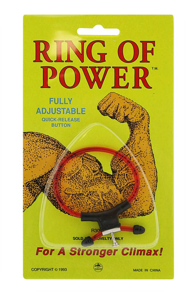 Inelul Puterii - Inel pentru Penis Ajustabil din Silicon, 6 cm