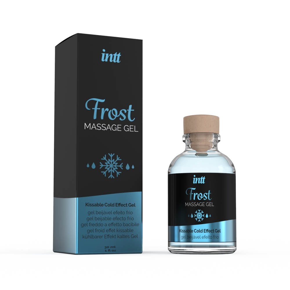 Intt Frost - Gel de Masaj cu Efect de Racire si Aroma de Menta, 30 ml