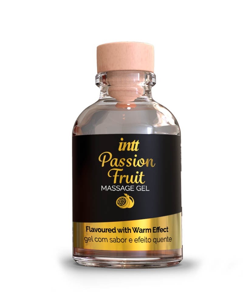 INTT PASSION FRUIT - Gel Masaj Stimulant cu Efect de Incalzire, 30 ml - detaliu 1