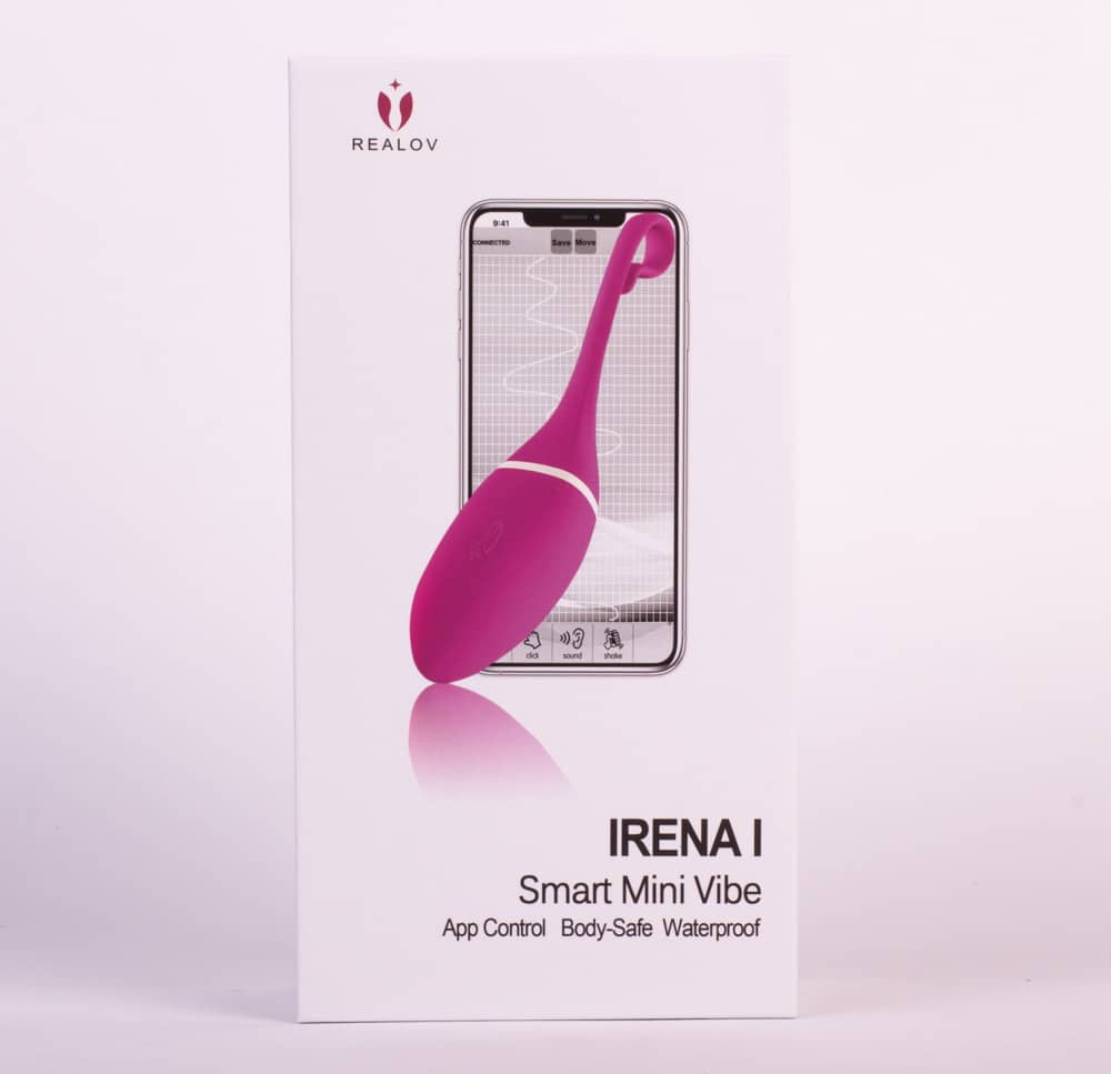 Irena - Ou vibrator cu aplicație, mov, 16 cm - detaliu 11