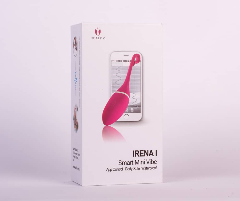 Irena - Ou vibrator cu aplicație, roz, 16 cm - detaliu 1