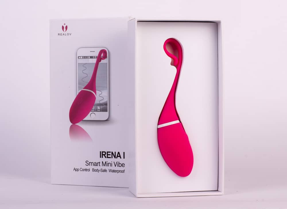 Irena - Ou vibrator cu aplicație, roz, 16 cm - detaliu 4