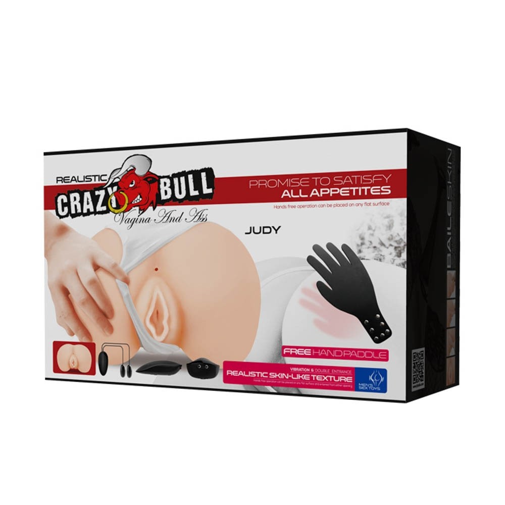 Iulia - Masturbator Realistic Fund si Vagin, cu Telecomanda, 23.5 cm - detaliu 5
