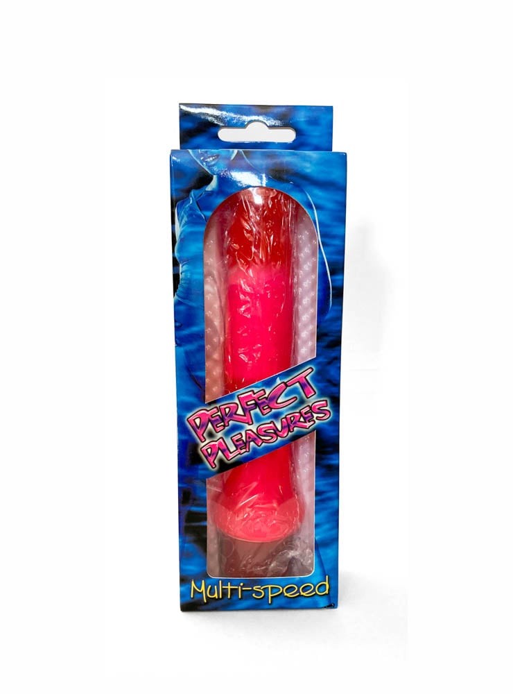 Jelly Anal - Vibrator realist roz, 16 cm - detaliu 3