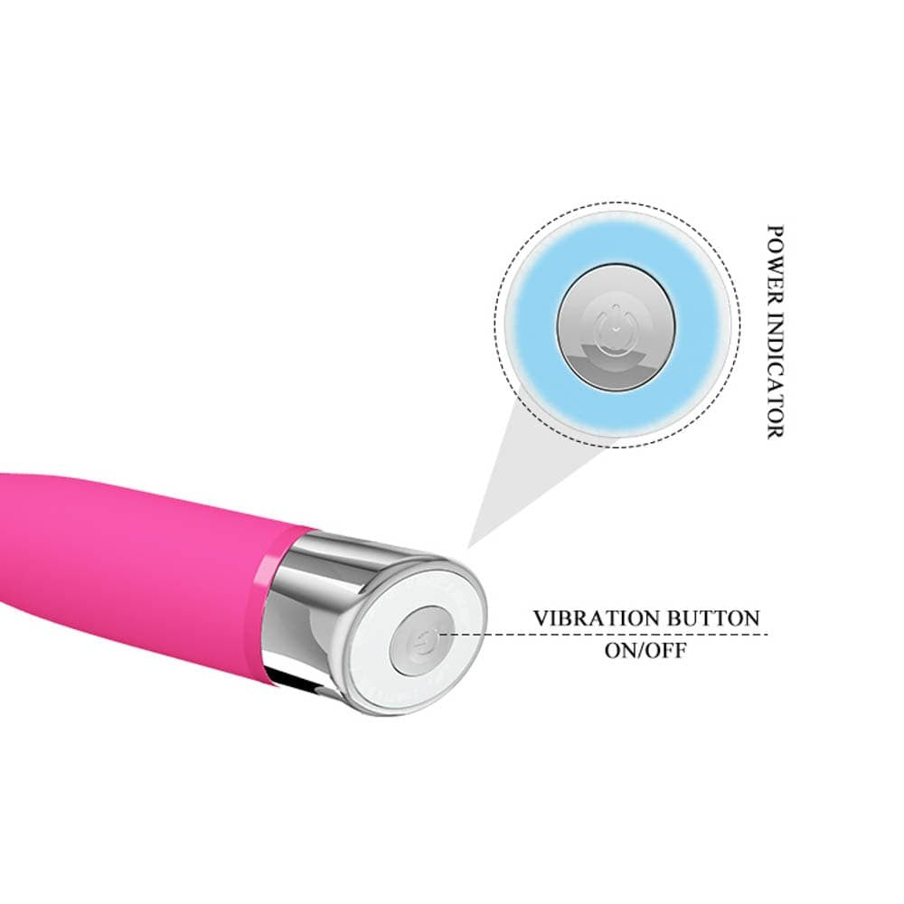John - Vibrator punct G, roz, 15 cm - detaliu 1