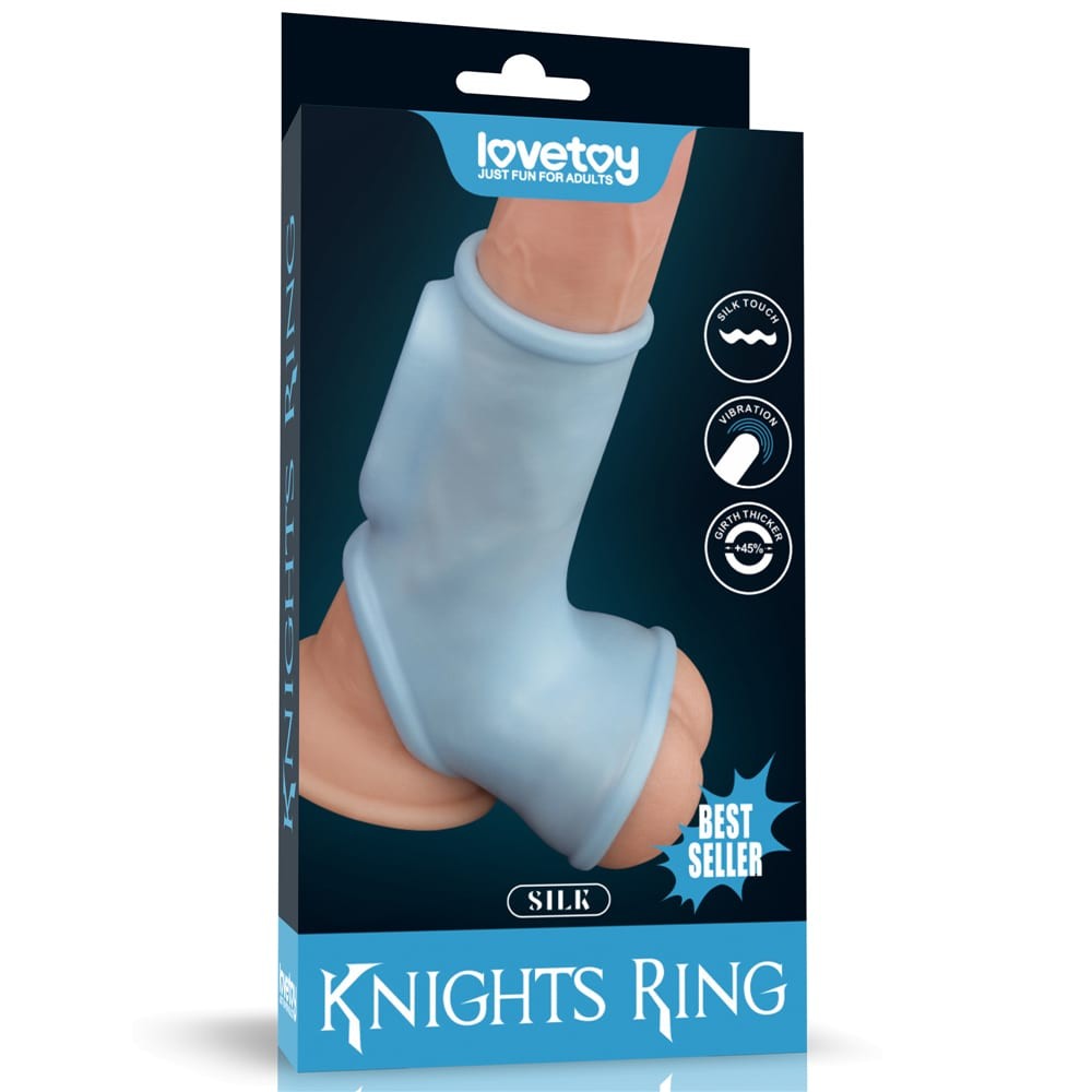 Knights Ring - Manșon pentru penis, albastru - detaliu 7