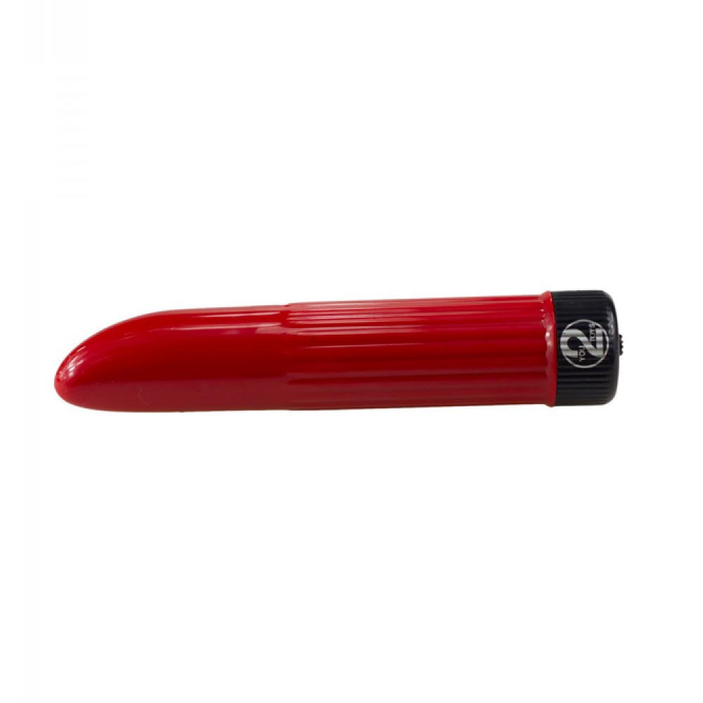 Ladyfinger - Minivibrator, roșu, 13 cm - detaliu 1