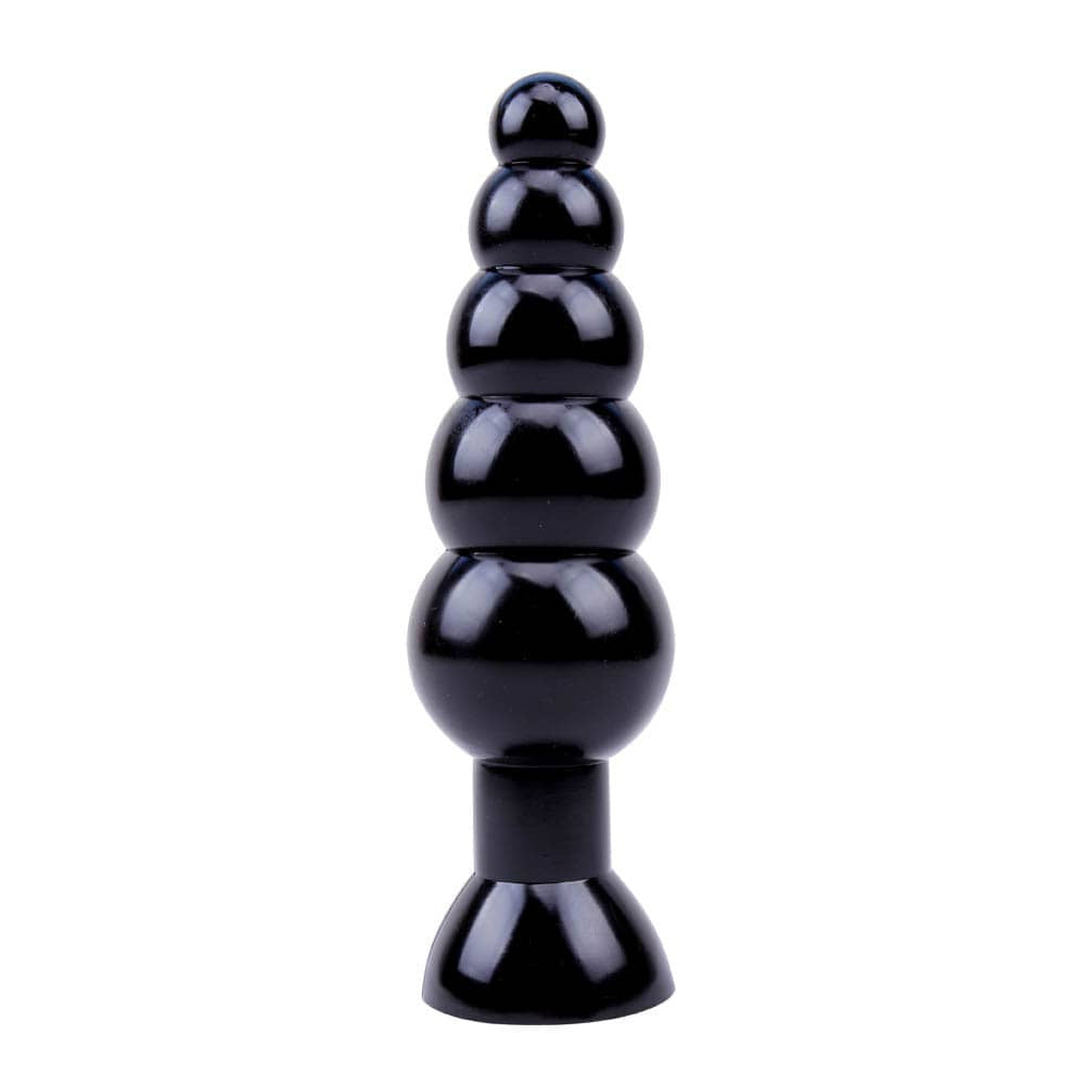 Large Anal Bead - Dop Anal Mare in Forma de Bile, 18,5 cm - detaliu 2