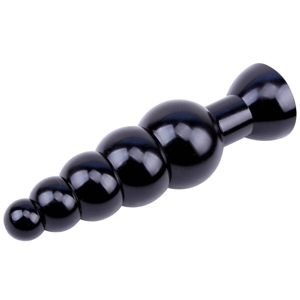 Large Anal Bead - Dop Anal Mare in Forma de Bile, 18,5 cm - detaliu 4