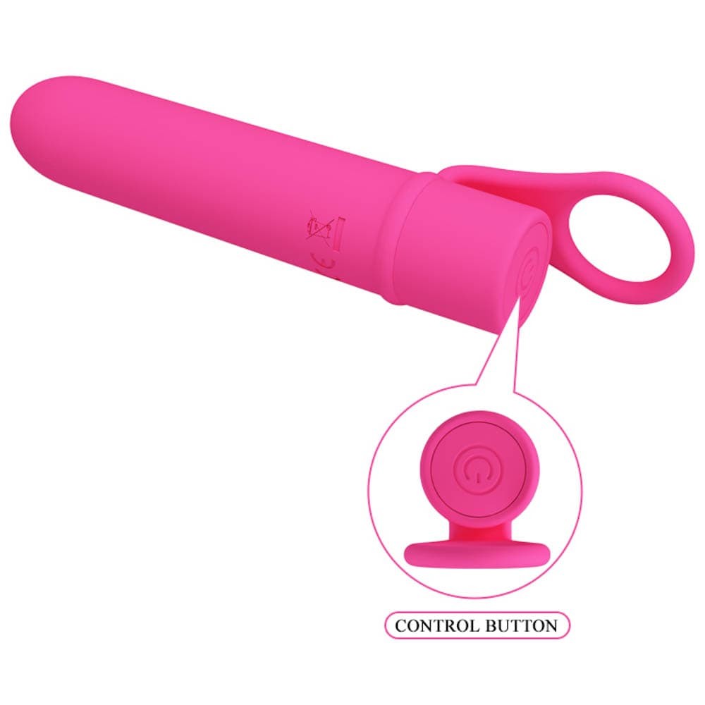 Ledon - Vibrator clasic, roz, 13.5 cm - detaliu 5