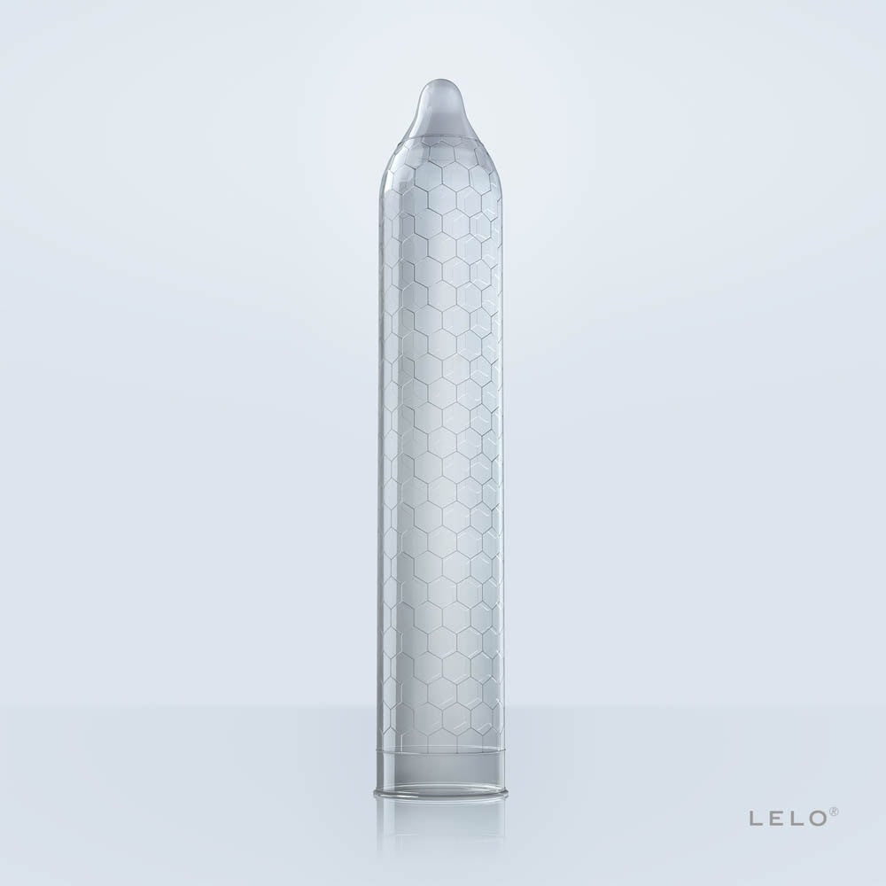 Lelo Hex - Prezervative Premium cu Structura Hexagonala 12 Bucati - detaliu 4