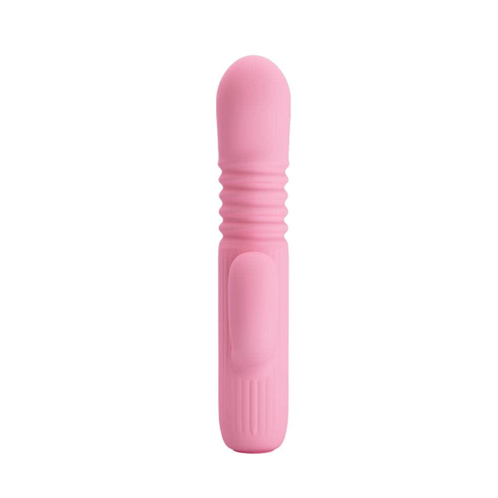 Leopold - Vibrator iepuraș, roz, 15.5 cm - detaliu 4